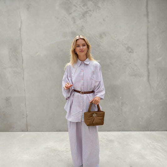 Ensemble Vichy Pastel