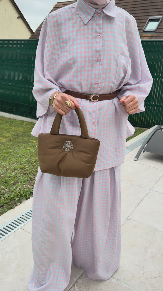 Ensemble Vichy Pastel